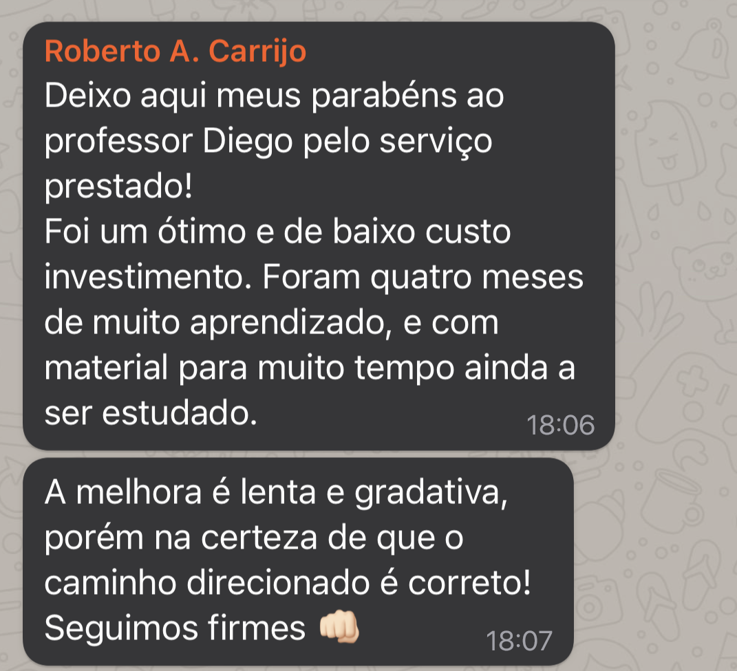 Depoimento Roberto Carrijo